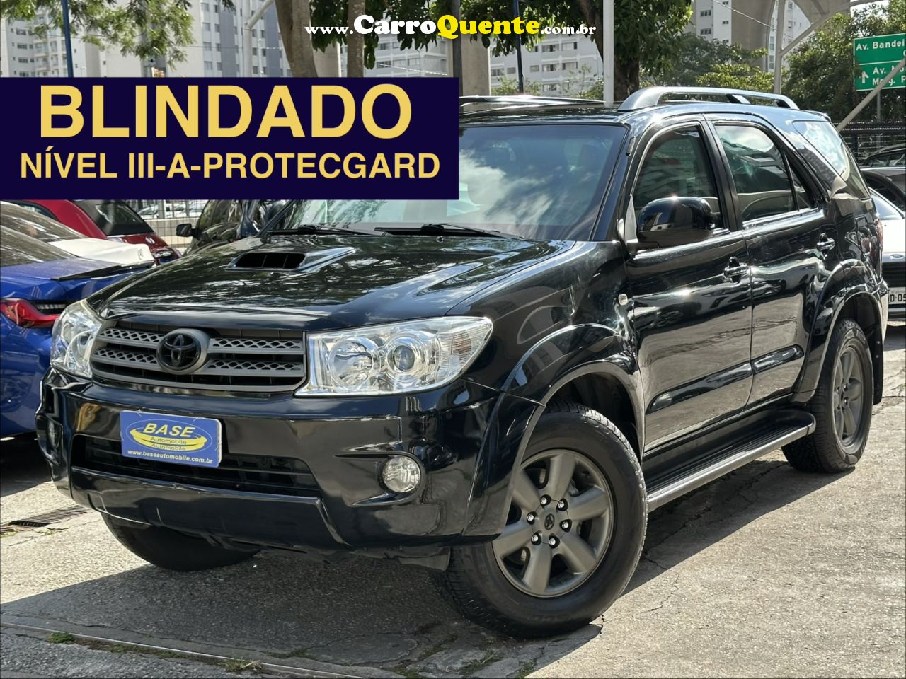 TOYOTA   HILUX SW4 SRV 4X4 4.0 V6 24V AUT.   PRETO 2010 4.0 DIESEL - Loja