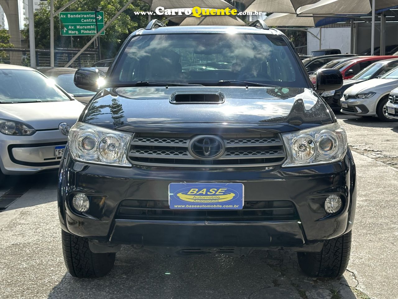 TOYOTA   HILUX SW4 SRV 4X4 4.0 V6 24V AUT.   PRETO 2010 4.0 DIESEL - Loja