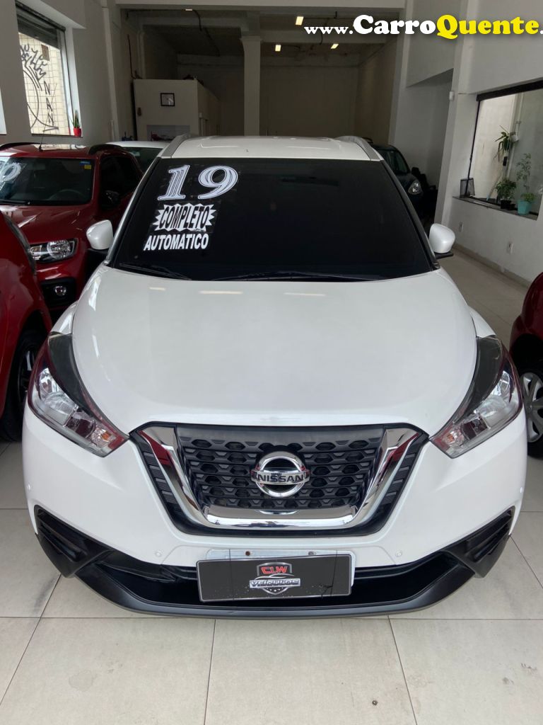 NISSAN   KICKS S DRCT CVT   BRANCO 2019 1.6 FLEX - Loja