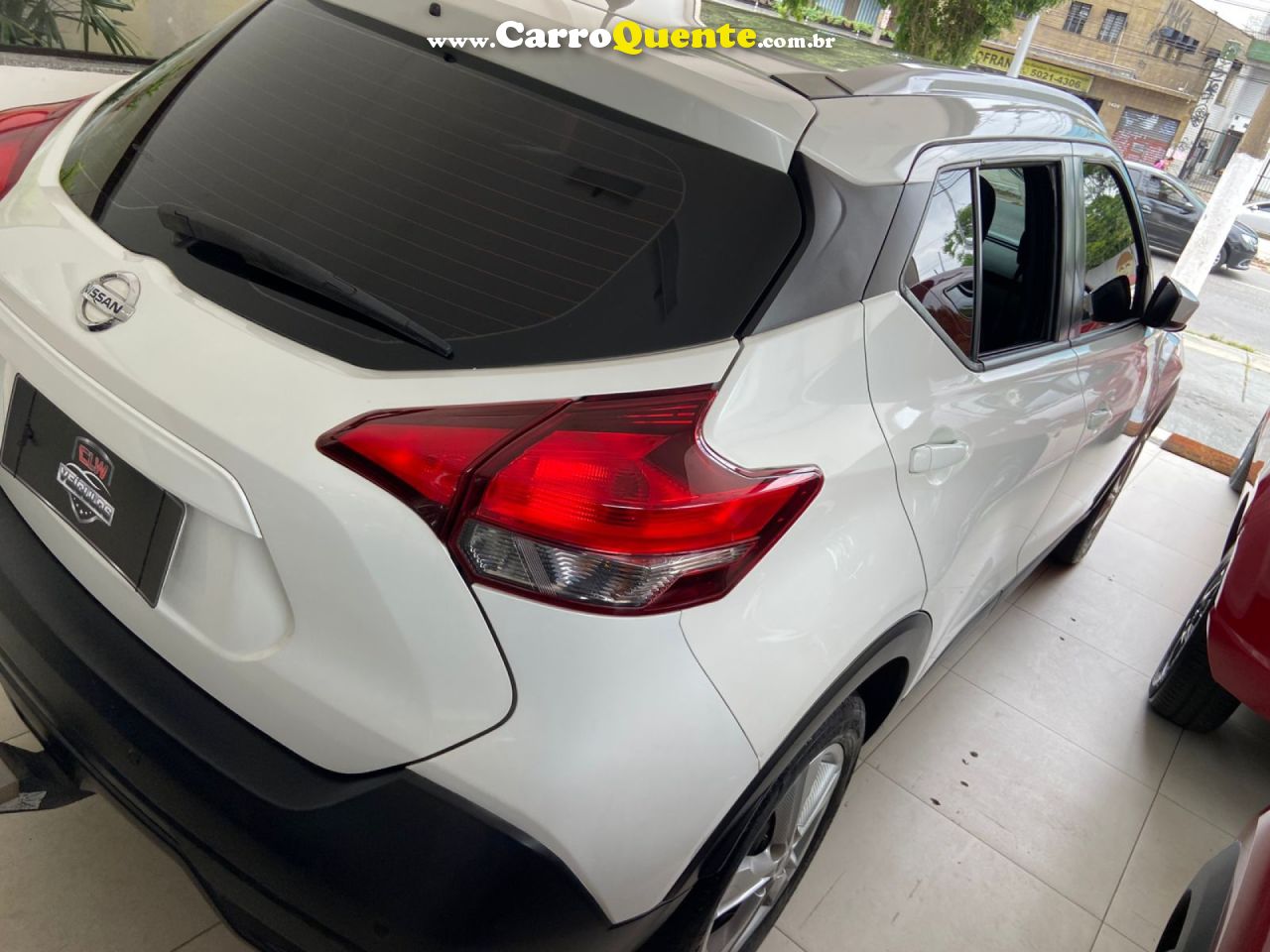 NISSAN   KICKS S DRCT CVT   BRANCO 2019 1.6 FLEX - Loja
