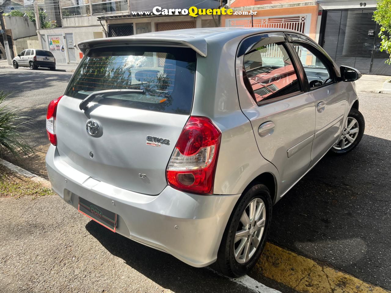 TOYOTA   ETIOS X PLUS 1.5 FLEX 16V 5P AUT.   PRATA 2021 1.5 FLEX - Loja