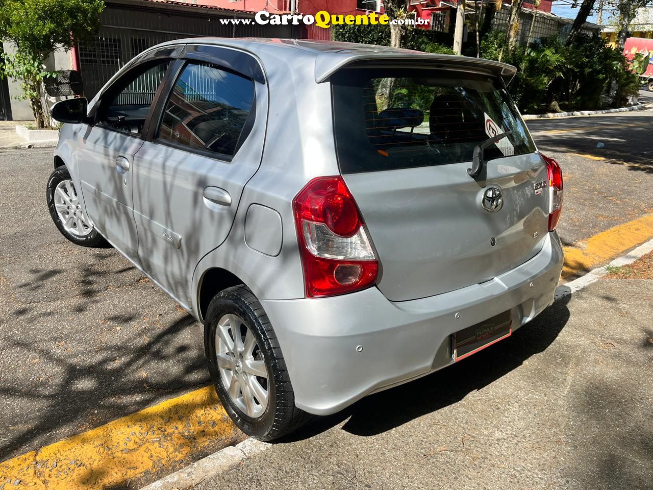 TOYOTA   ETIOS X PLUS 1.5 FLEX 16V 5P AUT.   PRATA 2021 1.5 FLEX - Loja