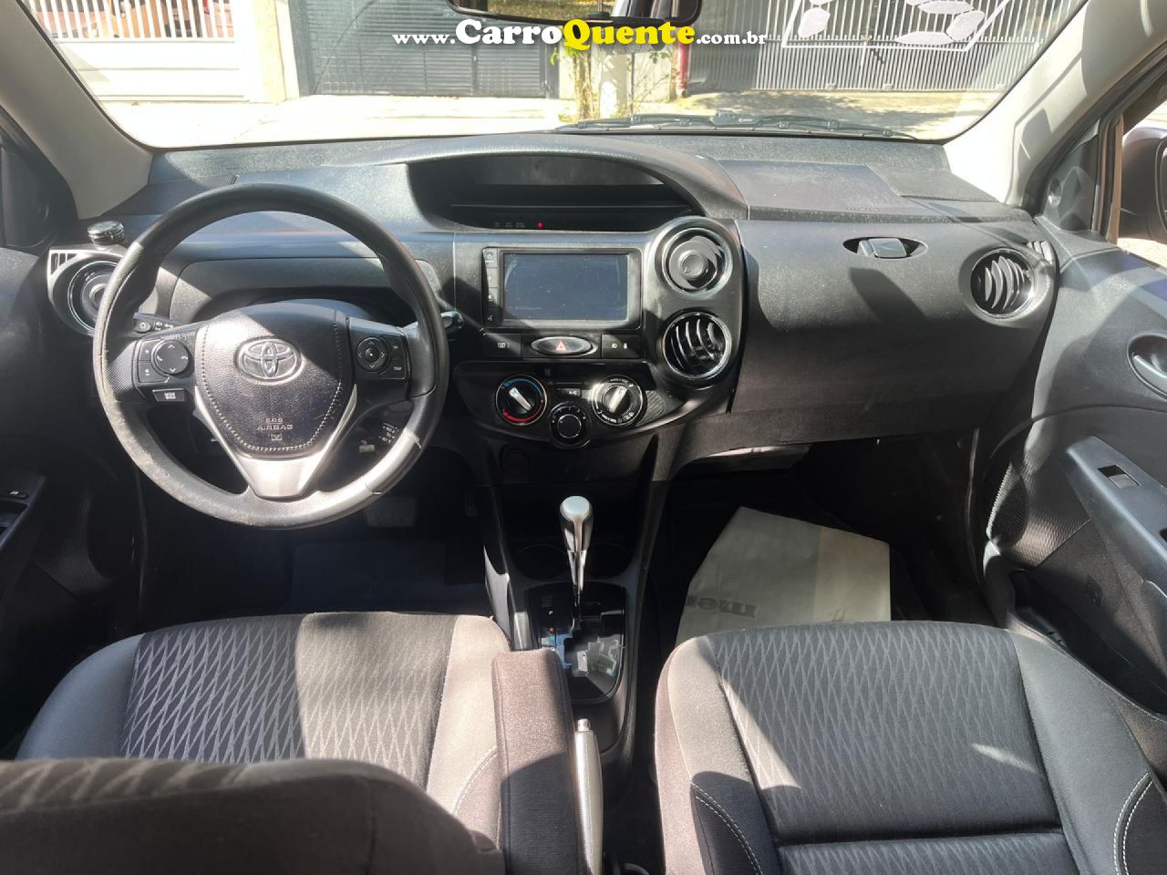 TOYOTA   ETIOS X PLUS 1.5 FLEX 16V 5P AUT.   PRATA 2021 1.5 FLEX - Loja