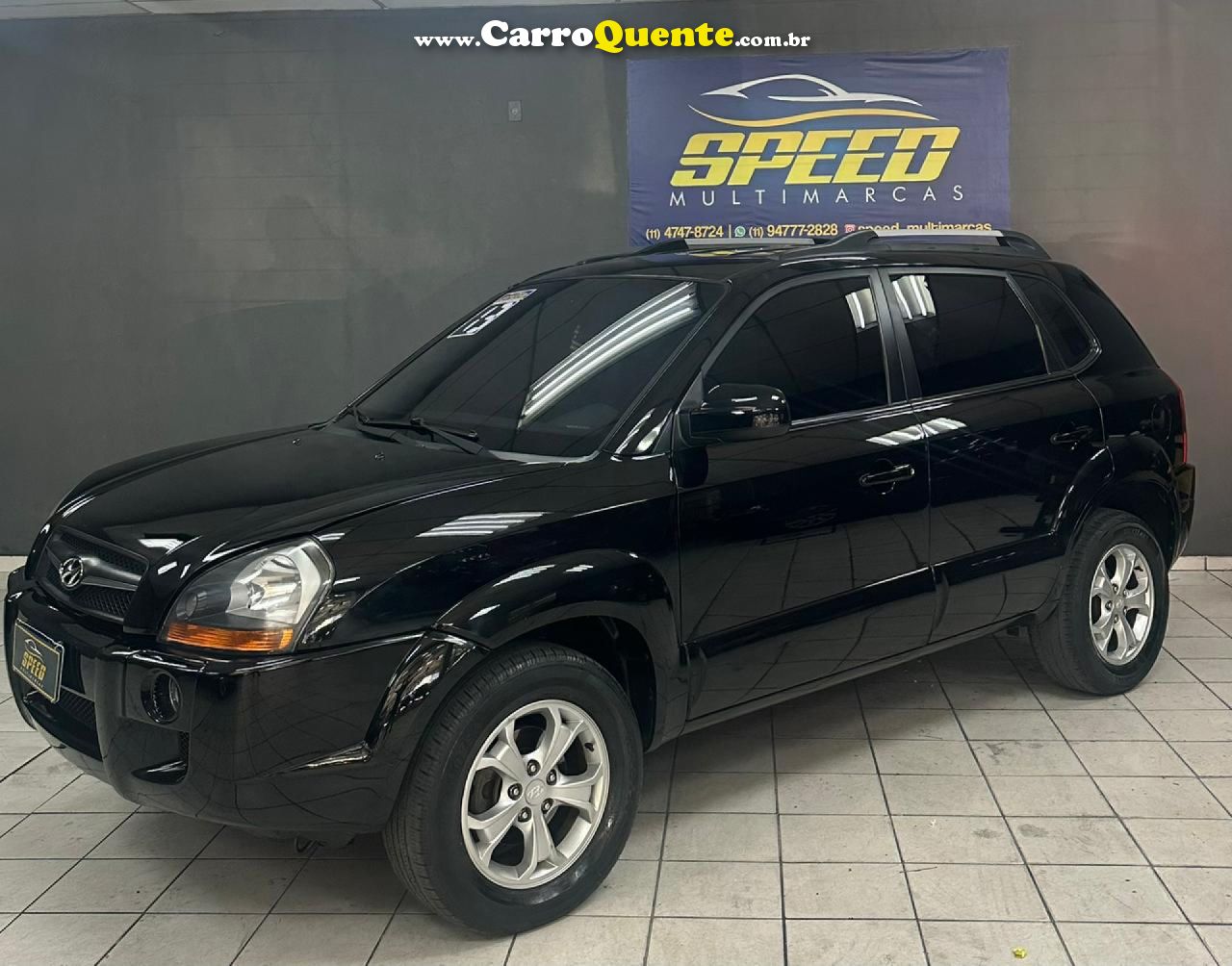 HYUNDAI   TUCSON 2.0 16V AUT.   PRETO 2013 2.0 FLEX - Loja