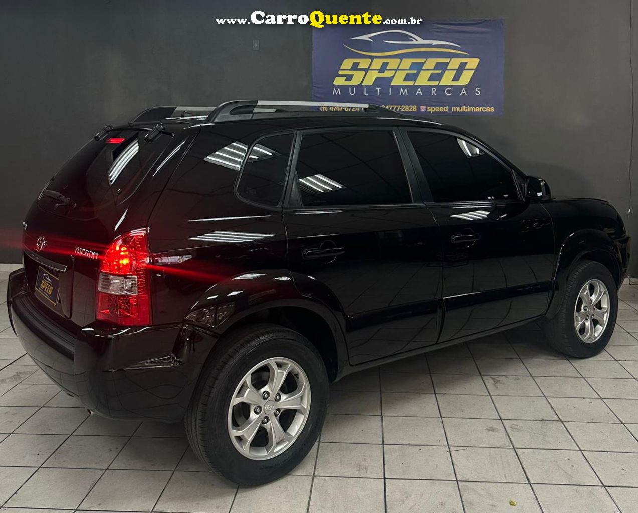 HYUNDAI   TUCSON 2.0 16V AUT.   PRETO 2013 2.0 FLEX - Loja