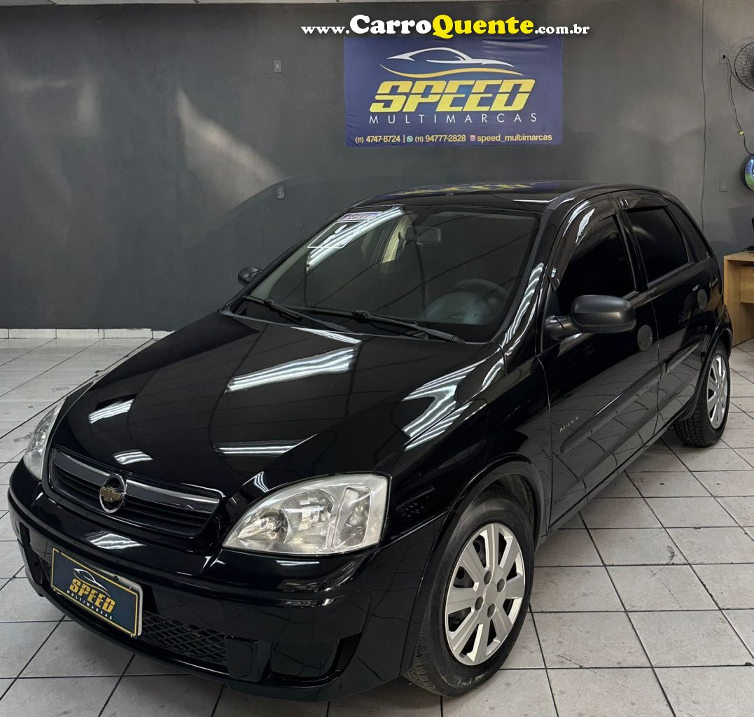CHEVROLET   CORSA HAT. MAXX 1.4 8V ECONOFLEX 5P   PRETO 2011 1.4 FLEX - Loja