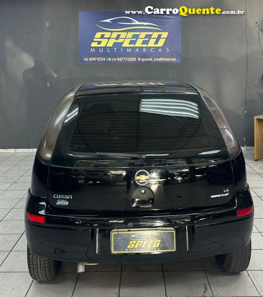 CHEVROLET   CORSA HAT. MAXX 1.4 8V ECONOFLEX 5P   PRETO 2011 1.4 FLEX - Loja