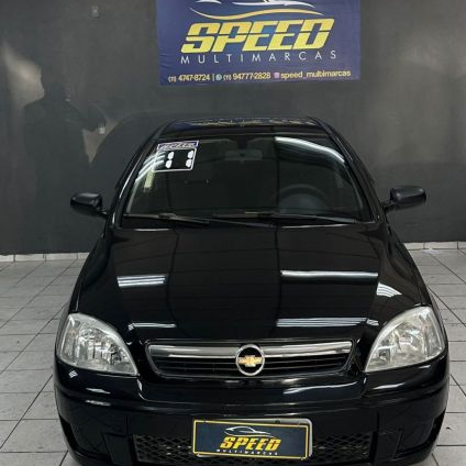 CHEVROLET   CORSA HAT. MAXX 1.4 8V ECONOFLEX 5P   PRETO 2011 1.4 FLEX