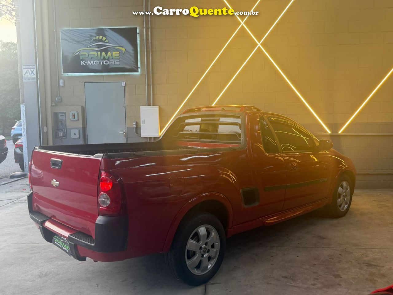 CHEVROLET   MONTANA  SPORT 1.8 MPFI FLEXPOWER 8V   VERMELHO 2007 1.8 FLEX - Loja