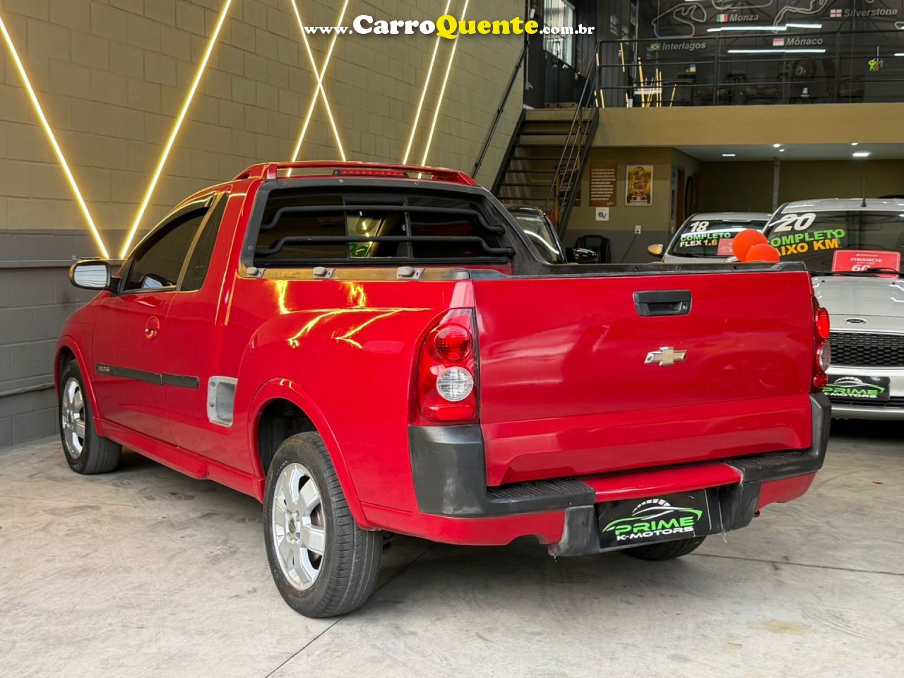 CHEVROLET   MONTANA  SPORT 1.8 MPFI FLEXPOWER 8V   VERMELHO 2007 1.8 FLEX - Loja