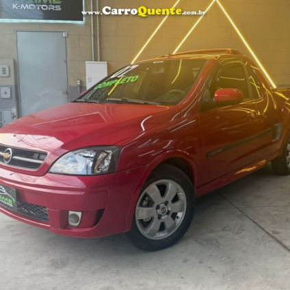 CHEVROLET   MONTANA  SPORT 1.8 MPFI FLEXPOWER 8V   VERMELHO 2007 1.8 FLEX