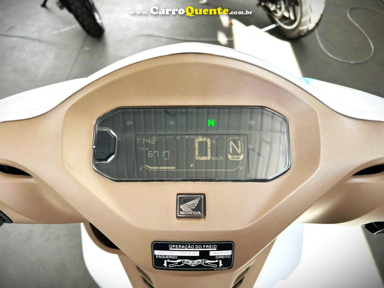 HONDA BIZ 125 EX 2025  Flex Semi Automático - Loja