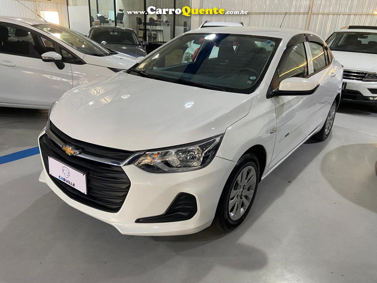 CHEVROLET   ONIX SEDAN PLUS 1.0 12V TB FLEX AUT.   BRANCO 2020 1.0 FLEX - Loja