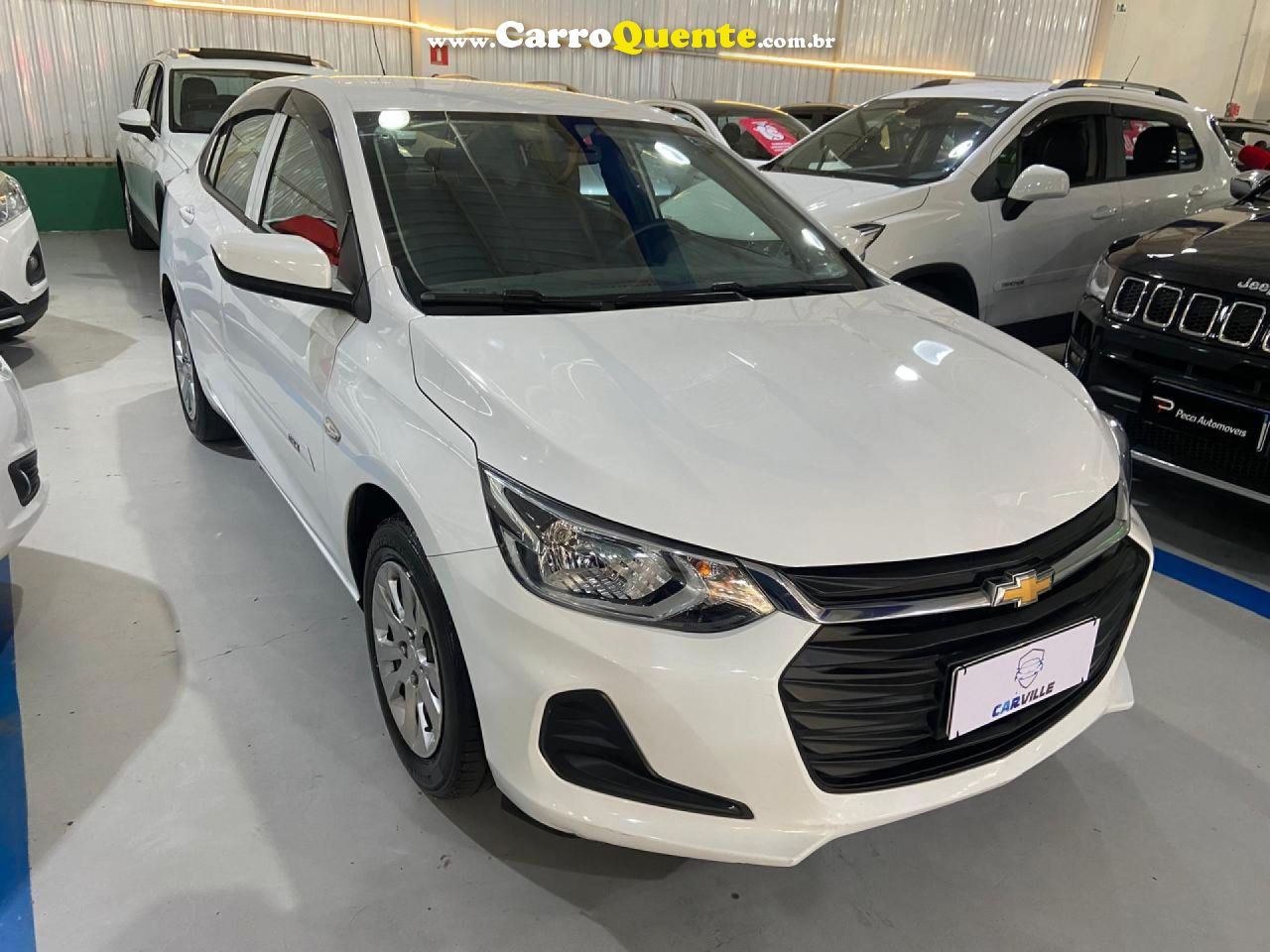 CHEVROLET   ONIX SEDAN PLUS 1.0 12V TB FLEX AUT.   BRANCO 2020 1.0 FLEX - Loja