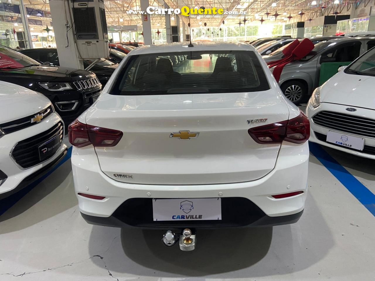CHEVROLET   ONIX SEDAN PLUS 1.0 12V TB FLEX AUT.   BRANCO 2020 1.0 FLEX - Loja