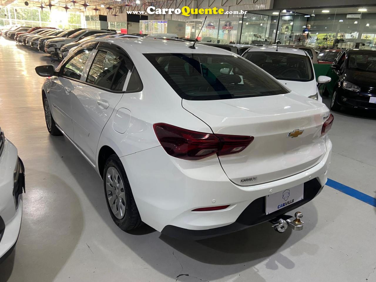 CHEVROLET   ONIX SEDAN PLUS 1.0 12V TB FLEX AUT.   BRANCO 2020 1.0 FLEX - Loja