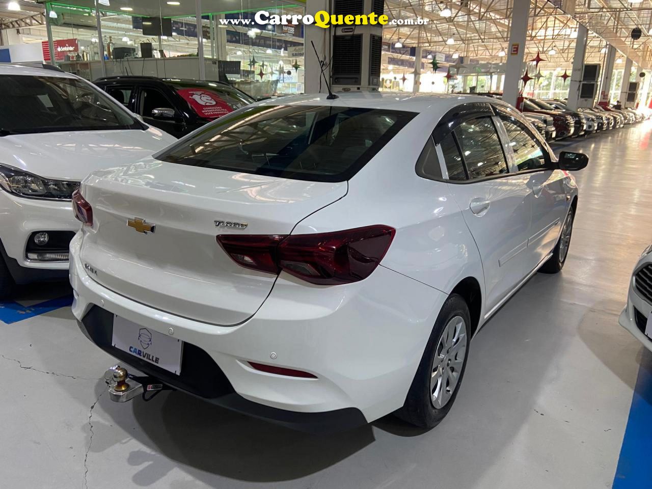 CHEVROLET   ONIX SEDAN PLUS 1.0 12V TB FLEX AUT.   BRANCO 2020 1.0 FLEX - Loja