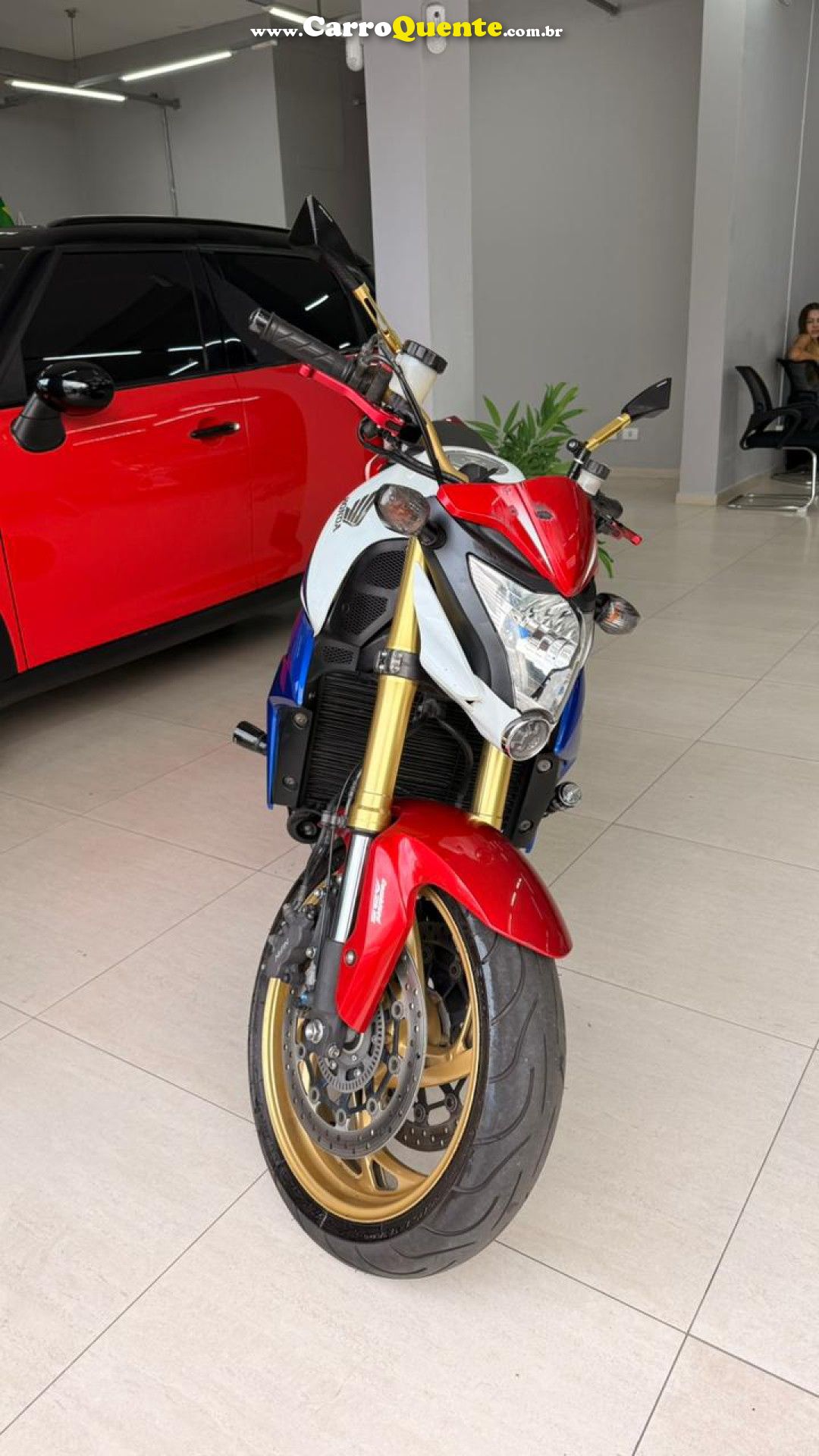 HONDA   CB 1000RABS   BRANCO 2013 2.5 GASOLINA - Loja