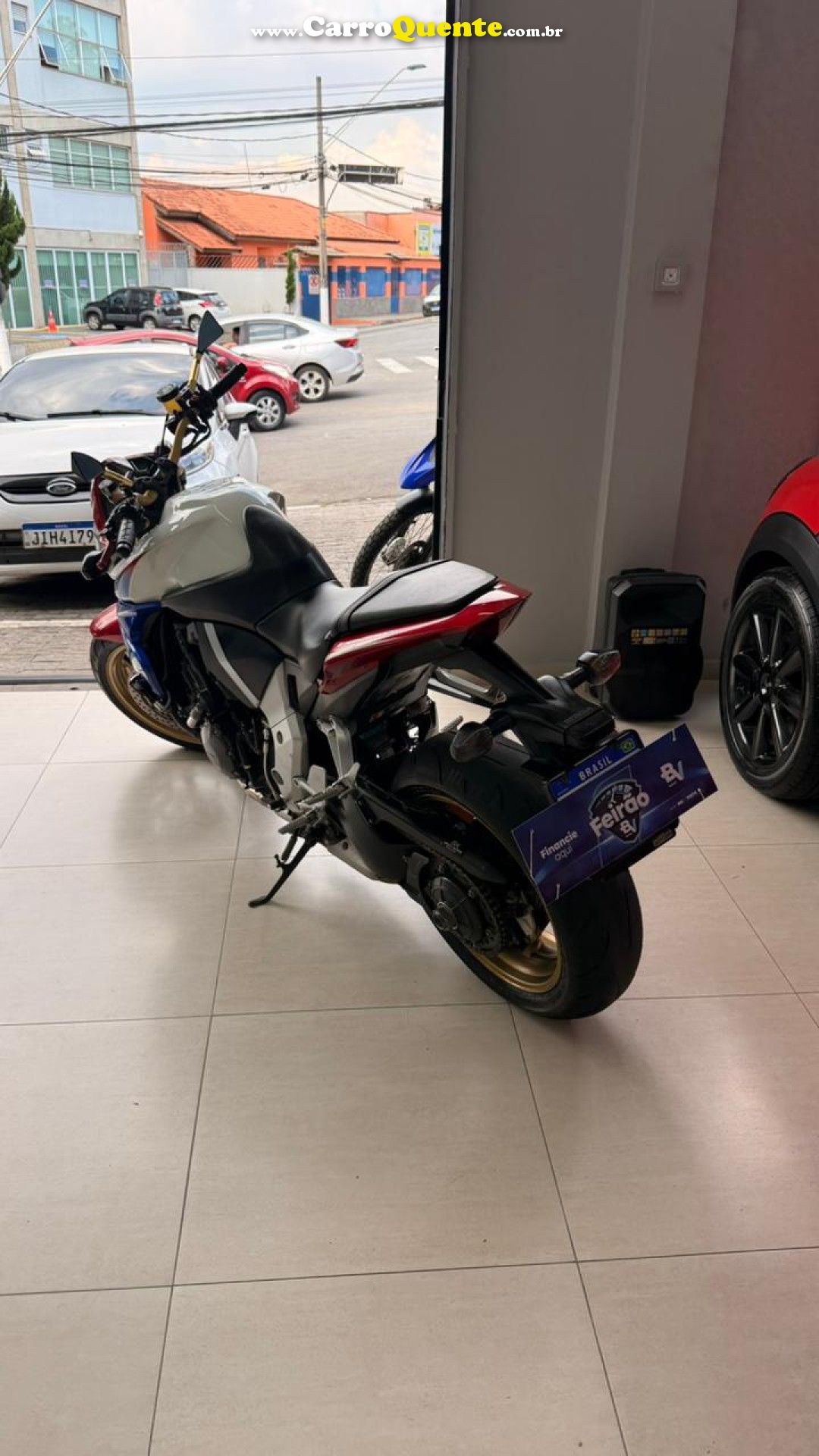 HONDA   CB 1000RABS   BRANCO 2013 2.5 GASOLINA - Loja