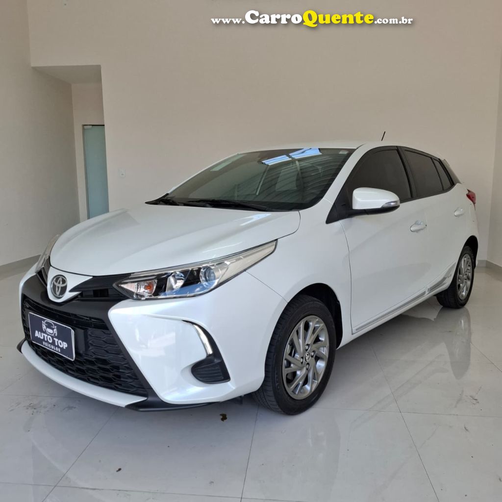 TOYOTA   YARIS XS 1.5 FLEX 16V 5P AUT.   BRANCO 2024 1.5 FLEX - Loja