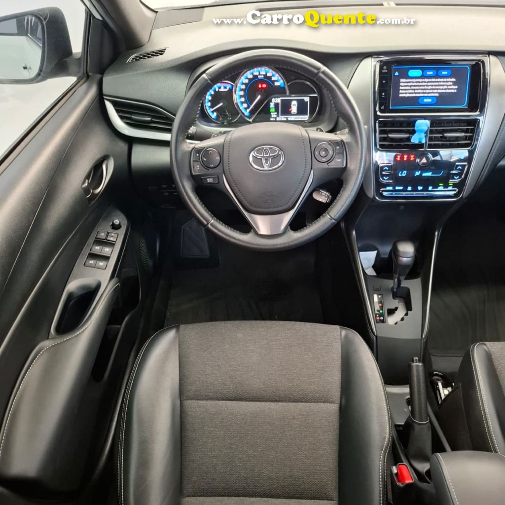 TOYOTA   YARIS XS 1.5 FLEX 16V 5P AUT.   BRANCO 2024 1.5 FLEX - Loja