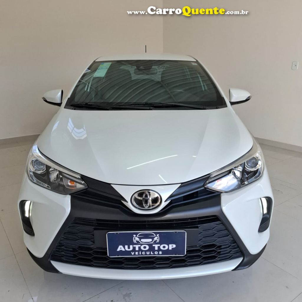 TOYOTA   YARIS XS 1.5 FLEX 16V 5P AUT.   BRANCO 2024 1.5 FLEX - Loja