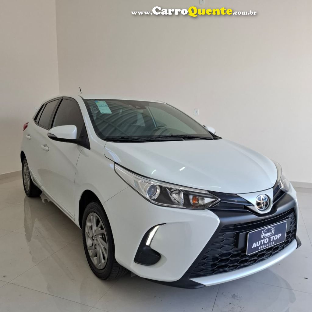 TOYOTA   YARIS XS 1.5 FLEX 16V 5P AUT.   BRANCO 2024 1.5 FLEX - Loja