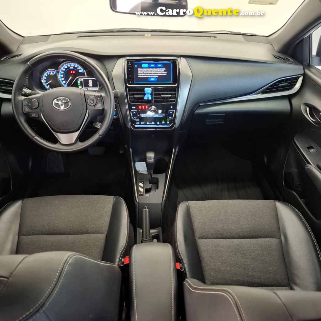 TOYOTA   YARIS XS 1.5 FLEX 16V 5P AUT.   BRANCO 2024 1.5 FLEX - Loja