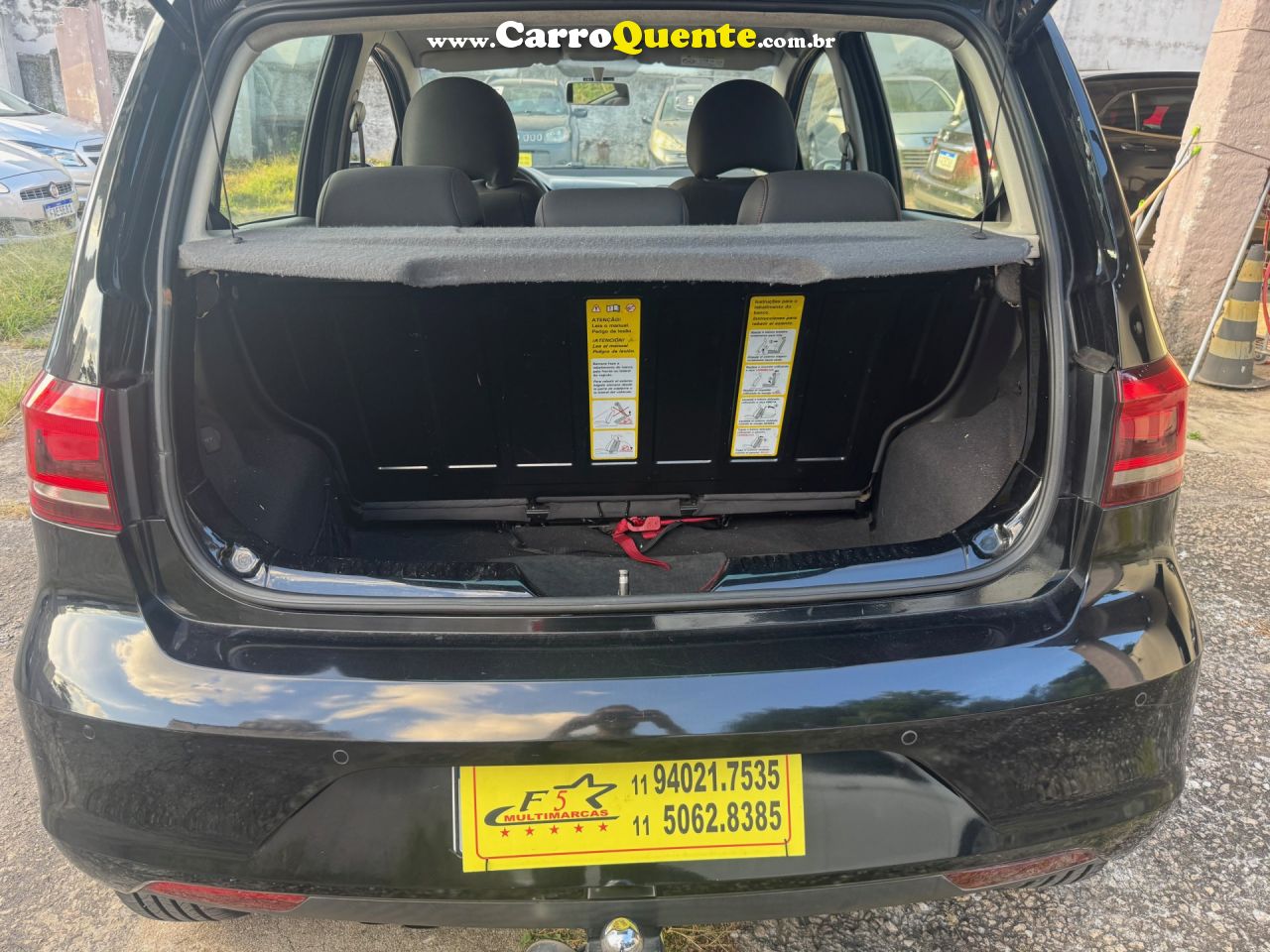 VOLKSWAGEN   FOX HIGHLINE1.6 FLEX 16V 5P   PRETO 2016 1.6 FLEX - Loja