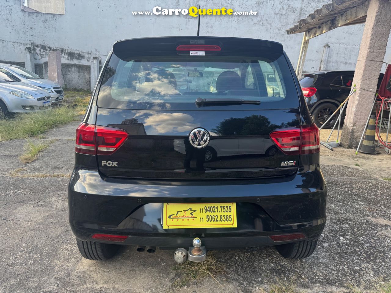 VOLKSWAGEN   FOX HIGHLINE1.6 FLEX 16V 5P   PRETO 2016 1.6 FLEX - Loja
