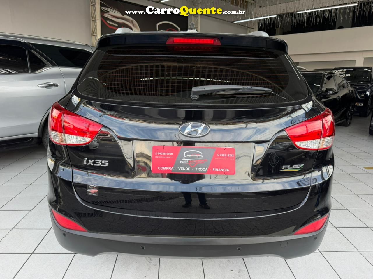 HYUNDAI   IX35 GL 2.0 16V 2WD FLEX AUT.   PRETO 2018 2.0 FLEX - Loja