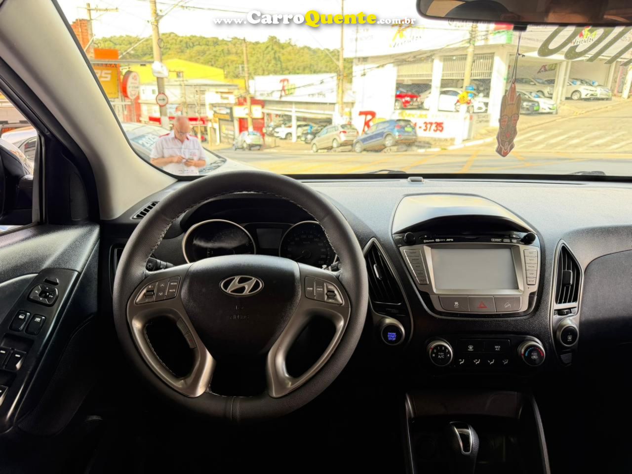 HYUNDAI   IX35 GL 2.0 16V 2WD FLEX AUT.   PRETO 2018 2.0 FLEX - Loja