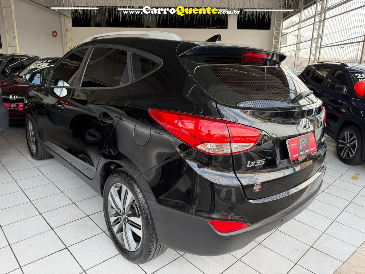 HYUNDAI   IX35 GL 2.0 16V 2WD FLEX AUT.   PRETO 2018 2.0 FLEX - Loja