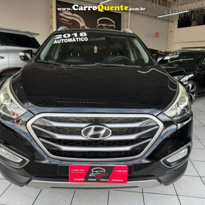 HYUNDAI   IX35 GL 2.0 16V 2WD FLEX AUT.   PRETO 2018 2.0 FLEX
