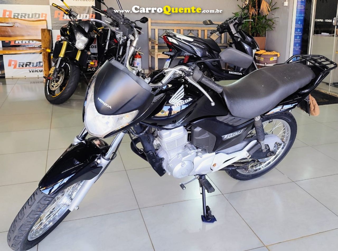 HONDA   CG 150 FAN ESDI 150 FAN ESDI FLEX   PRETO 2011 150CC FLEX - Loja