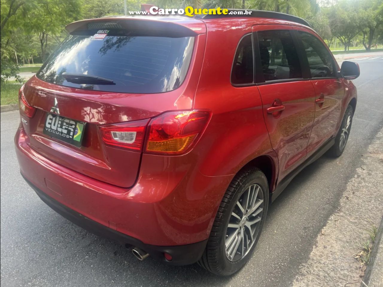 MITSUBISHI   ASX 2.0 16V 4X2 FLEX AUT.   VERMELHO 2018 2.0 FLEX - Loja