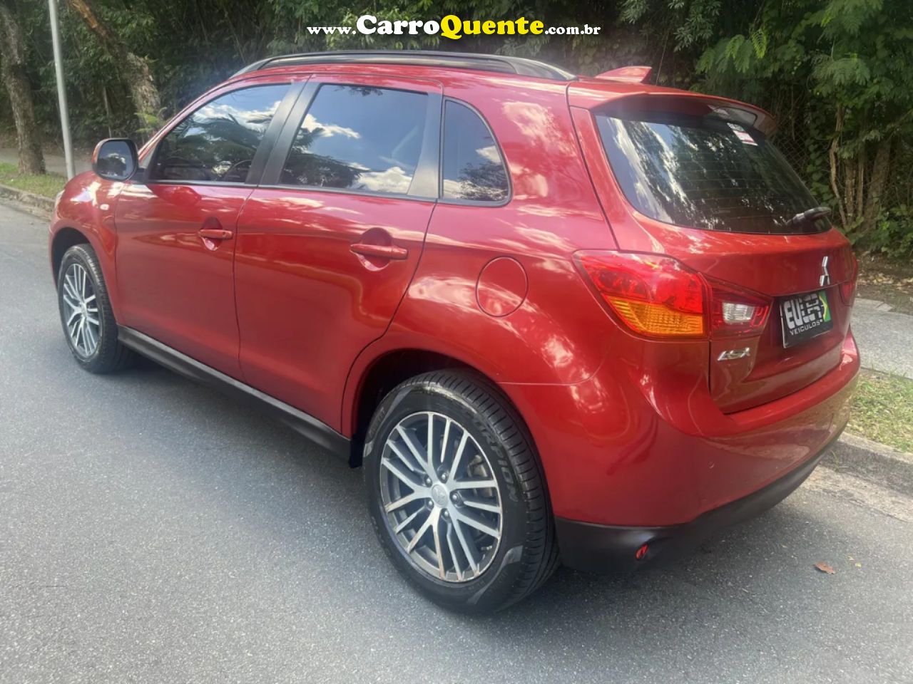 MITSUBISHI   ASX 2.0 16V 4X2 FLEX AUT.   VERMELHO 2018 2.0 FLEX - Loja