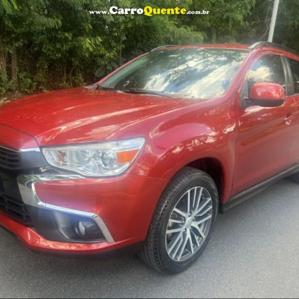 MITSUBISHI   ASX 2.0 16V 4X2 FLEX AUT.   VERMELHO 2018 2.0 FLEX