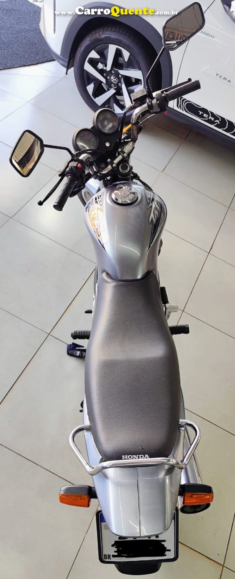 HONDA   CG 125 TITAN-ES   PRATA 2003 125CC GASOLINA - Loja