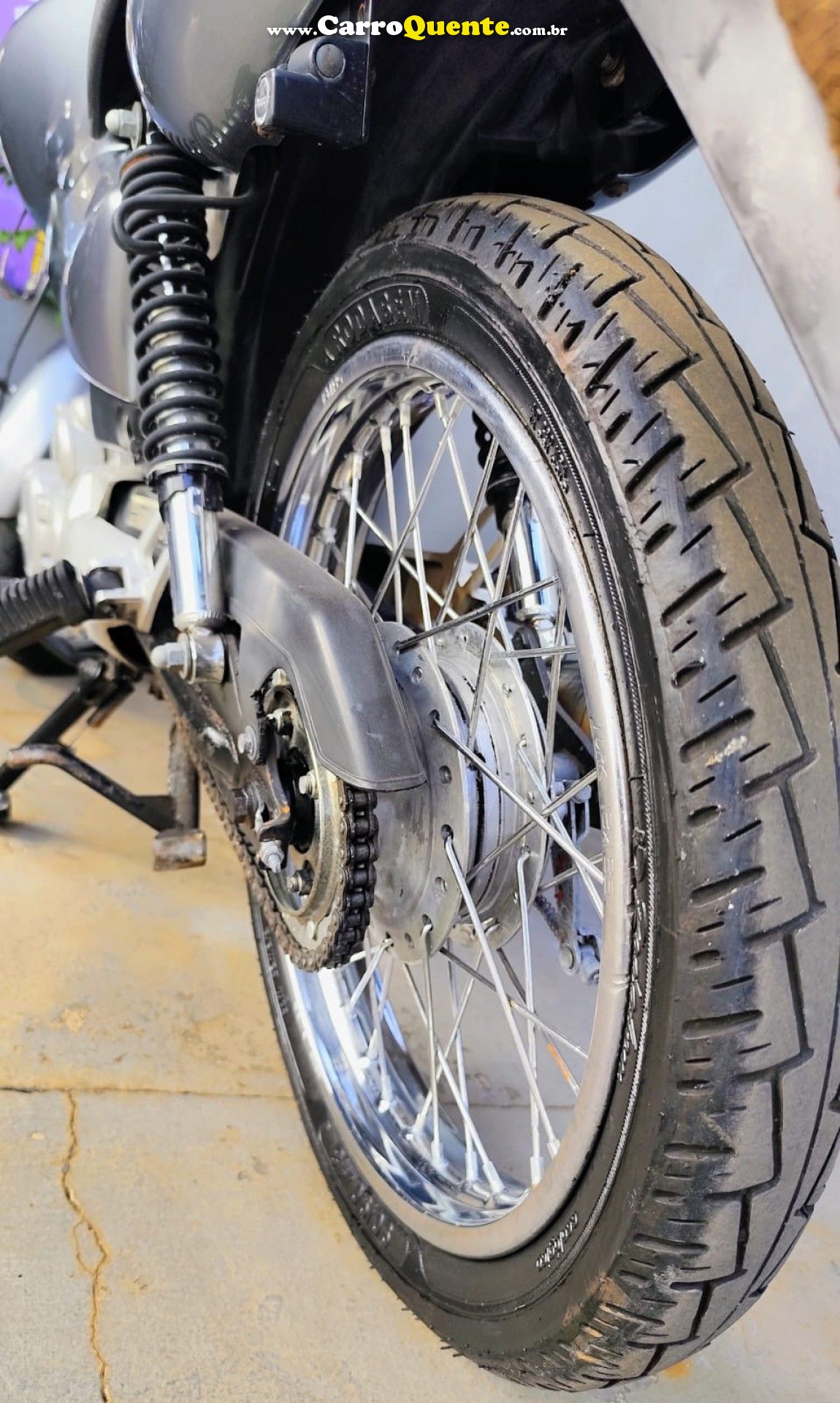 HONDA   CG 125 TITAN-ES   PRATA 2003 125CC GASOLINA - Loja
