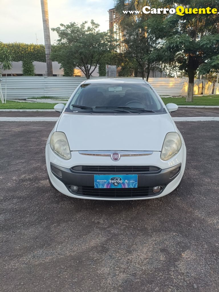 FIAT   PUNTO ESSENCE DUALOGIC 1.6 FLEX 16V 5P   BRANCO 2013 1.6 FLEX - Loja
