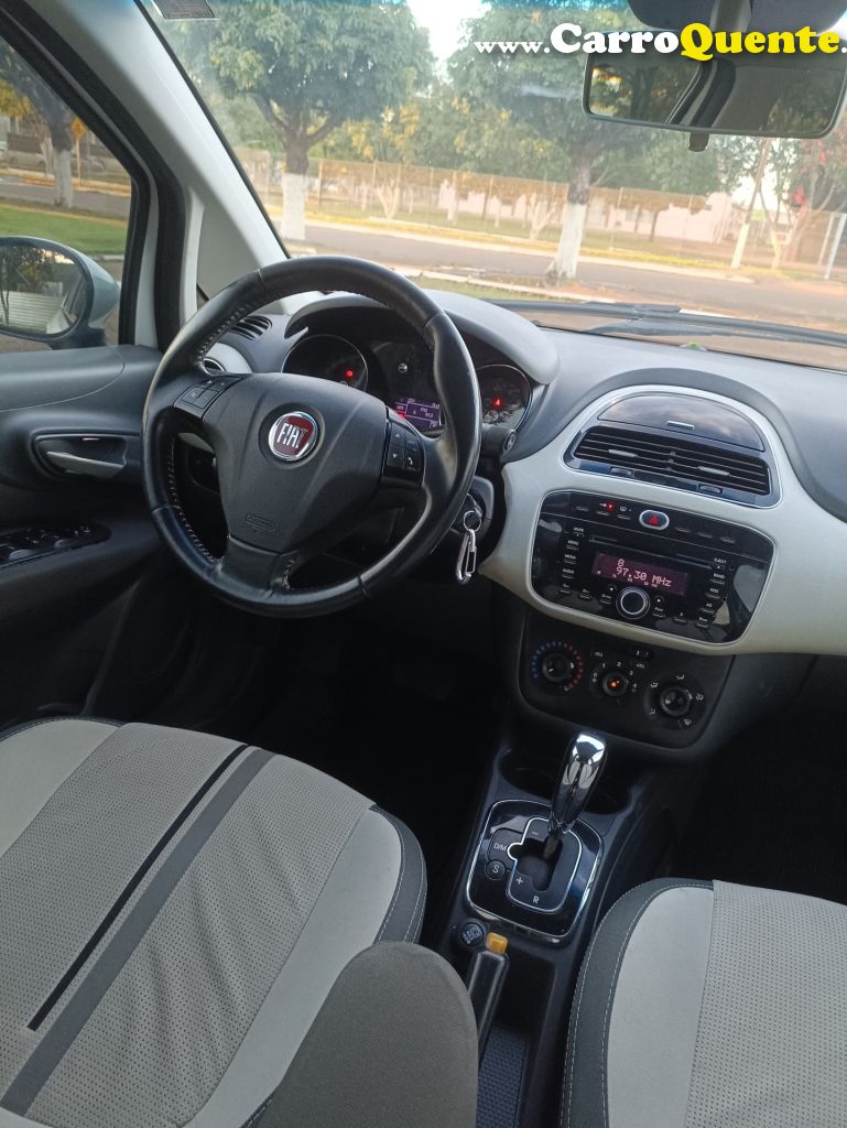 FIAT   PUNTO ESSENCE DUALOGIC 1.6 FLEX 16V 5P   BRANCO 2013 1.6 FLEX - Loja