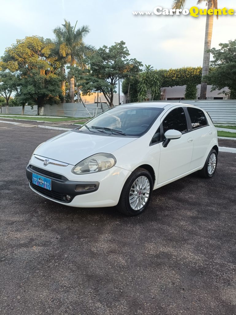 FIAT   PUNTO ESSENCE DUALOGIC 1.6 FLEX 16V 5P   BRANCO 2013 1.6 FLEX - Loja