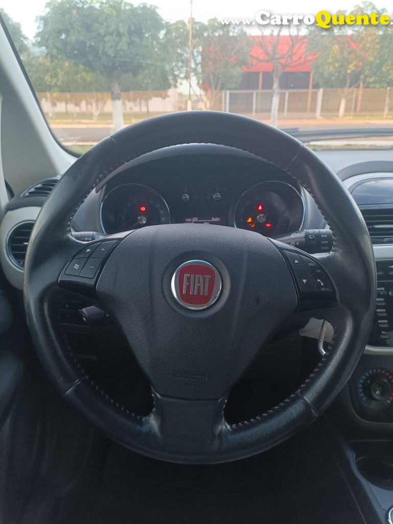 FIAT   PUNTO ESSENCE DUALOGIC 1.6 FLEX 16V 5P   BRANCO 2013 1.6 FLEX - Loja