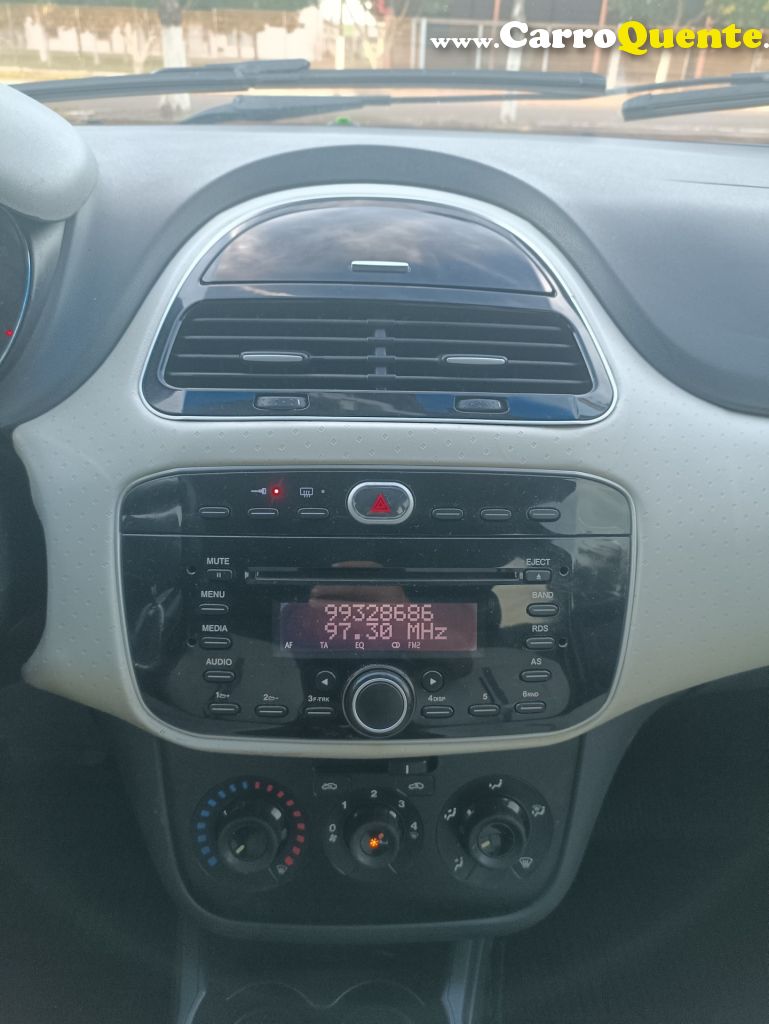 FIAT   PUNTO ESSENCE DUALOGIC 1.6 FLEX 16V 5P   BRANCO 2013 1.6 FLEX - Loja