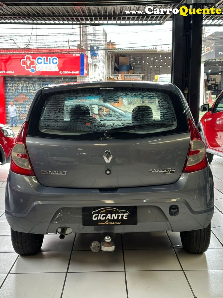 RENAULT   SANDERO EXPRESSION HI-FLEX 1.6 8V 5P   CINZA 2011 1.6 FLEX - Loja