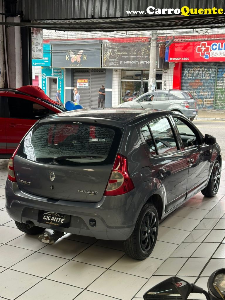 RENAULT   SANDERO EXPRESSION HI-FLEX 1.6 8V 5P   CINZA 2011 1.6 FLEX - Loja