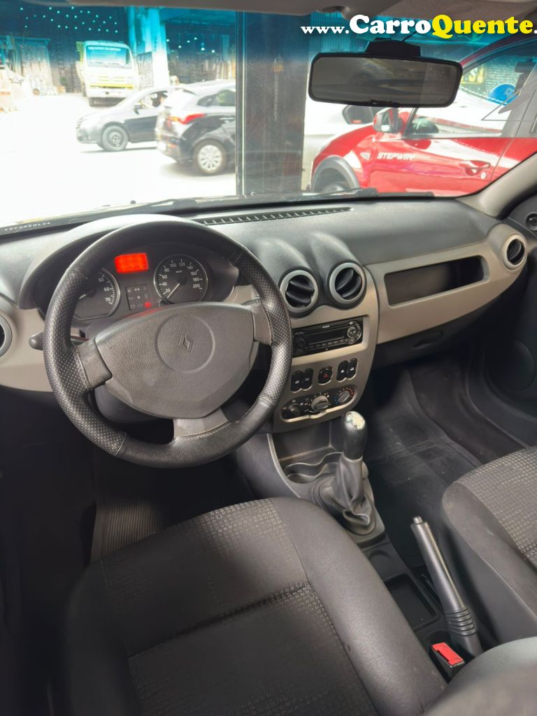 RENAULT   SANDERO EXPRESSION HI-FLEX 1.6 8V 5P   CINZA 2011 1.6 FLEX - Loja