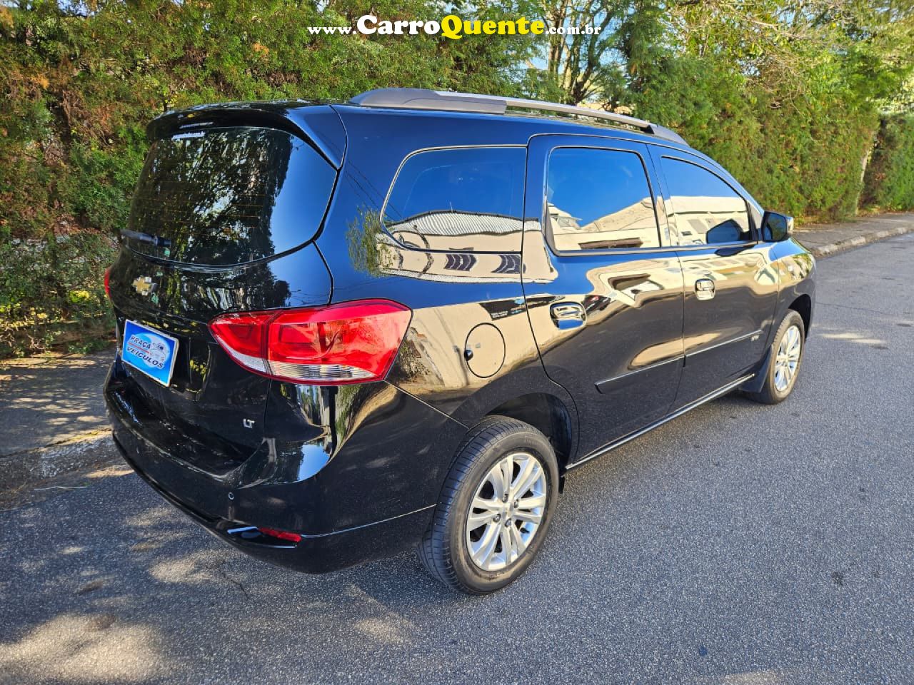 CHEVROLET   SPIN LT 1.8 8V ECONO.FLEX 5P AUT.   PRETO 2020 1.8 FLEX - Loja