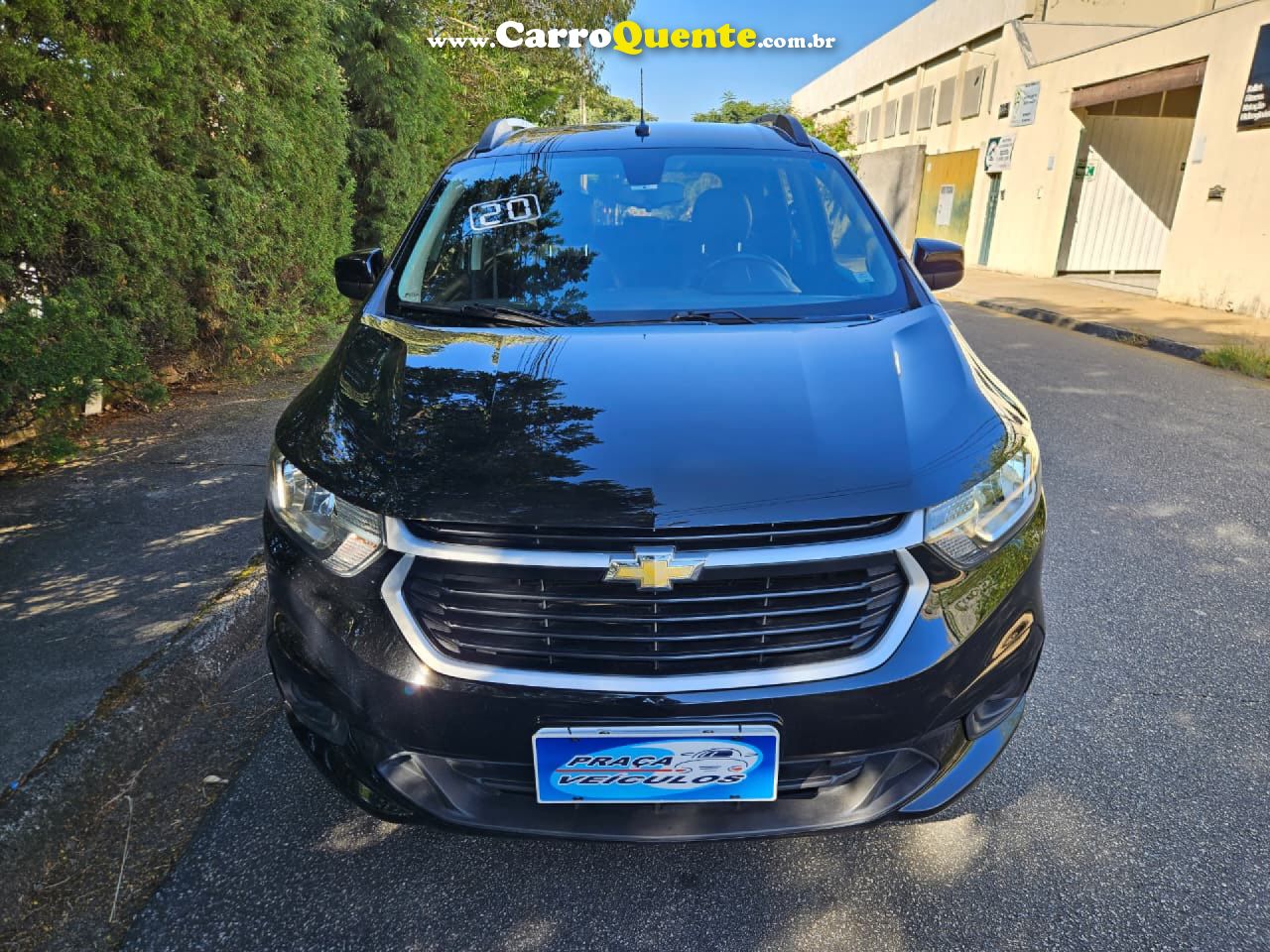 CHEVROLET   SPIN LT 1.8 8V ECONO.FLEX 5P AUT.   PRETO 2020 1.8 FLEX - Loja